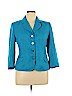 Judith Hart 100% Polyester Blue Blazer Size 14 - photo 1