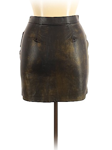 Splendid Faux Leather Skirt (view 2)