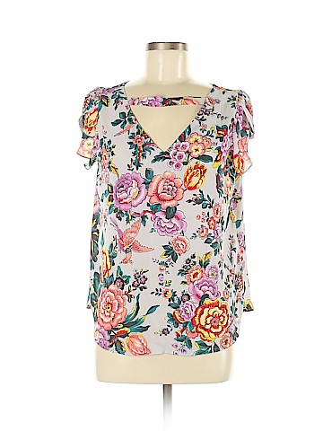 Ann Taylor LOFT Short Sleeve Blouse (view 1)