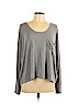 Express Gray Long Sleeve Top Size XL - photo 1