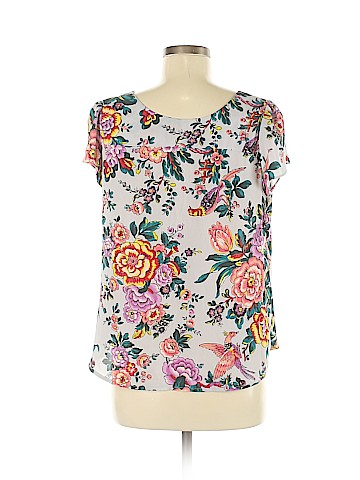 Ann Taylor LOFT Short Sleeve Blouse (view 2)
