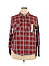 Universal Thread 100% Cotton Orange Long Sleeve Button-Down Shirt Size XXL - photo 1