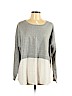 Brylane Woman Collection Gray Long Sleeve Top Size 1X - photo 1