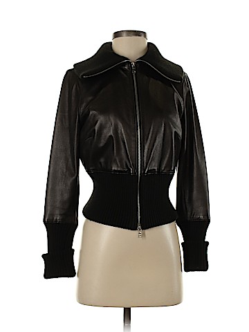 Laundry by Shelli Segal Leather Jacket (view 1)