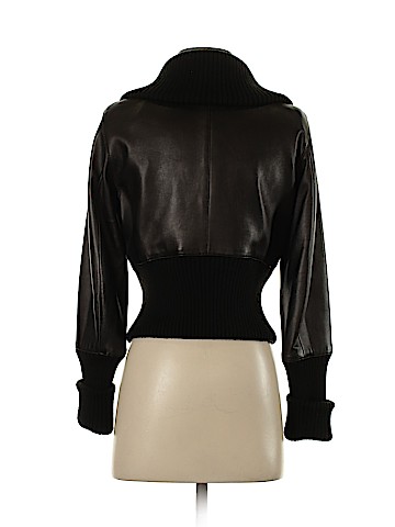 Laundry by Shelli Segal Leather Jacket (view 2)