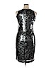 Lauren by Ralph Lauren 100% Polyester Silver Cocktail Dress Size 14 - photo 2