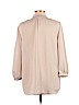 Mossimo 100% Polyester Tan Long Sleeve Blouse Size L - photo 2