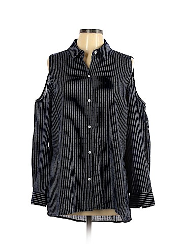 Max Jeans Long Sleeve Button-Down Shirt (view 1)