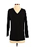 Eileen Fisher 100% Wool Black Wool Pullover Sweater Size S (petite) - photo 1