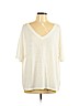 Gap White 3/4 Sleeve Top Size XL - photo 1
