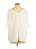 Gap White 3/4 Sleeve Top Size XL - photo 2