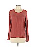 Arizona Jean Company 100% Rayon Orange Long Sleeve Blouse Size L - photo 1