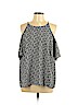 Apt. 9 100% Polyester Black Sleeveless Blouse Size XL - photo 1