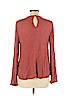Arizona Jean Company 100% Rayon Orange Long Sleeve Blouse Size L - photo 2