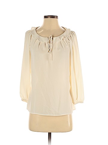 Ann Taylor LOFT 3/4 Sleeve Blouse (view 1)