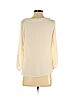 Ann Taylor LOFT 100% Polyester White 3/4 Sleeve Blouse Size XS (petite) - photo 2
