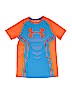 Heat Gear by Under Armour Color Block Orange Active T-Shirt Size L (youth) - photo 1