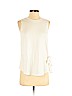 Feel the Piece Terre Jacobs 100% Cotton White Sleeveless T-Shirt Size S - photo 1
