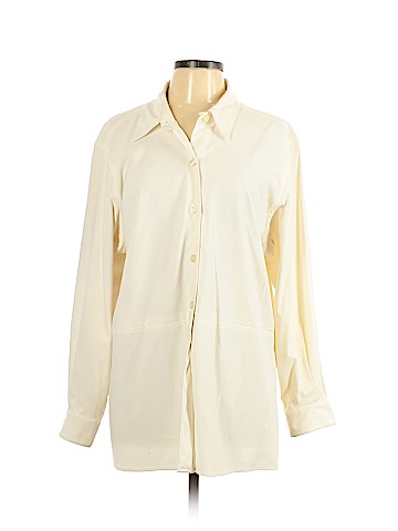 Elisabeth by Liz Claiborne Long Sleeve Button-Down Shirt (view 1)