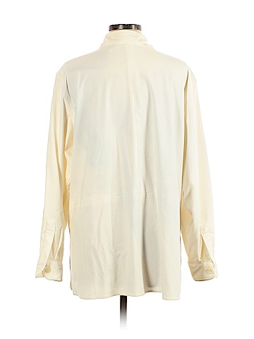 Elisabeth by Liz Claiborne Long Sleeve Button-Down Shirt (view 2)