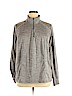 Xersion Gray Track Jacket Size 1X - photo 1