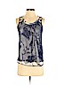 Simply Vera Vera Wang 100% Polyester Blue Sleeveless Blouse Size XS (petite) - photo 1