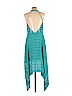 BCBGMAXAZRIA 100% Polyester Blue Casual Dress Size 10 - photo 2
