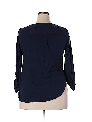 Merona Long Sleeve Blouse (view 2)