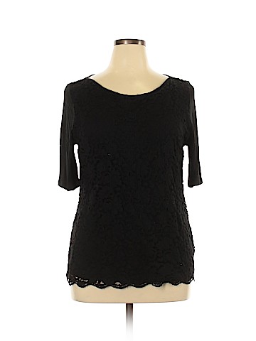 Soho JEANS NEW YORK & COMPANY Short Sleeve Top (view 1)