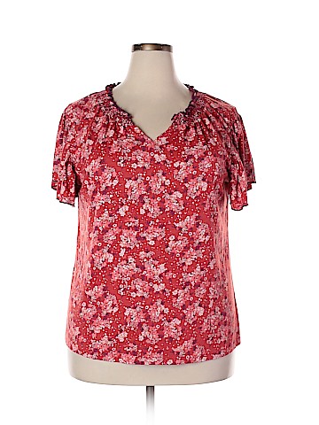 St. John's Bay Short Sleeve Top (view 1)