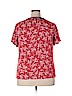 St. John's Bay Burgundy Short Sleeve Top Size XXL - photo 2
