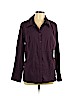 Apt. 9 Purple Long Sleeve Button-Down Shirt Size 1X - photo 1