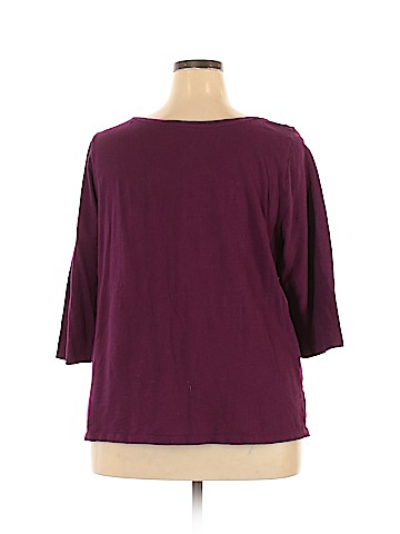 Lane Bryant 3/4 Sleeve Top (view 2)
