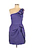 BCBGMAXAZRIA 100% Polyester Purple Cocktail Dress Size 6 - photo 1