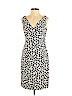 Carmen Marc Valvo White Casual Dress Size 4 - photo 1