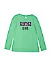 Gap Kids 100% Cotton Green Long Sleeve T-Shirt Size L (youth) - photo 1