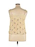 ABEO 100% Viscose Ivory Sleeveless Blouse Size XL - photo 2