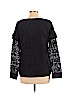 Juicy Couture 100% Polyester Black Long Sleeve Top Size L - photo 2