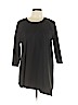 J.jill Black 3/4 Sleeve Top Size L (petite) - photo 1