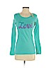American Eagle Outfitters Teal Long Sleeve T-Shirt Size XS - photo 1
