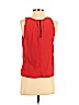 Milly Red Sleeveless Blouse Size 4 - photo 2