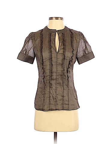 Club Monaco Short Sleeve Blouse (view 1)