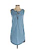 Almost Famous 100% Cotton Blue Casual Dress Size S - photo 1
