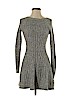 Hollister 100% Cotton Gray Casual Dress Size XS - photo 1