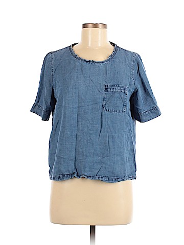 Ann Taylor LOFT Short Sleeve Blouse (view 1)