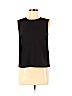 Diane von Furstenberg Black Sleeveless Blouse Size 6 - photo 1