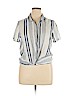 Universal Thread White Short Sleeve Button-Down Shirt Size XL - photo 1