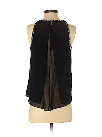 Rebecca Taylor Sleeveless Silk Top (view 2)