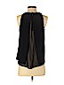 Rebecca Taylor 100% Silk Black Sleeveless Silk Top Size 0 - photo 2