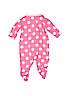 Child of Mine by Carter's 100% Cotton Pink Long Sleeve Onesie Size Newborn - photo 2
